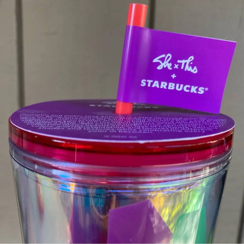 Retired Starbucks x Shae Anthony Love Yourself limited edition cold tumbler